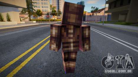 Steve Body Skin v191 para GTA San Andreas