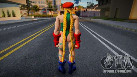 Cammy SF4 para GTA San Andreas