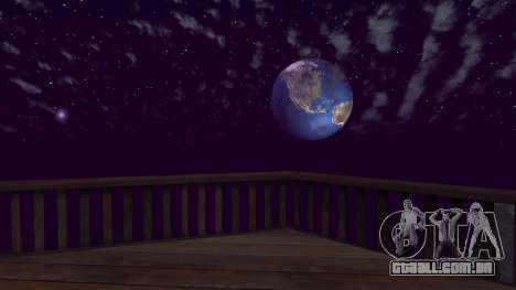 Planeta em vez de Lua v1 para GTA San Andreas