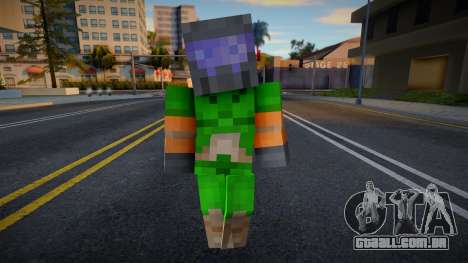 Steve Body Skin v28 para GTA San Andreas