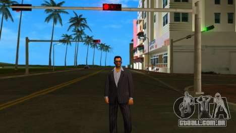 Tommy usando óculos scarface para GTA Vice City