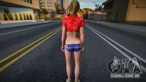 Monica Loco Moco Vacation para GTA San Andreas