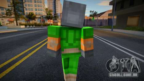 Steve Body Skin v28 para GTA San Andreas