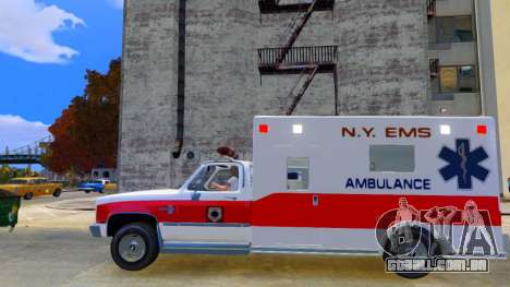 Chevrolet Silverado Ambulance 1986 para GTA 4