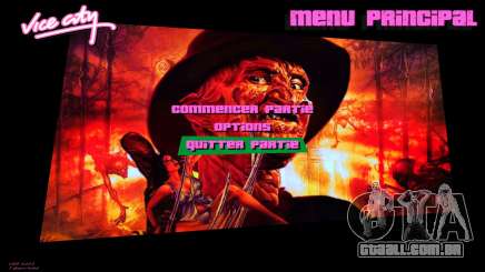 Freddy Krueger Menu para GTA Vice City