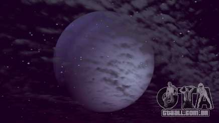 Planeta em vez de Lua v8 para GTA San Andreas