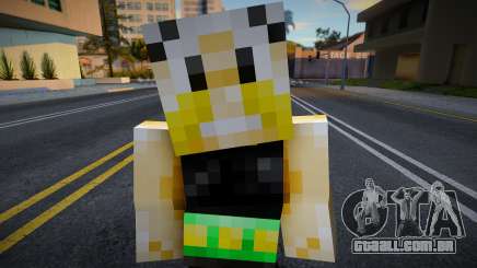 Steve Body Skin v255 para GTA San Andreas