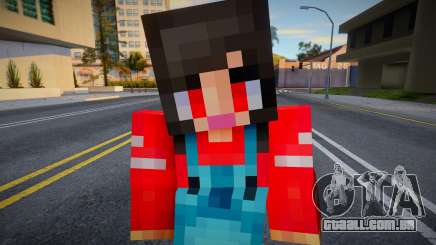 Steve Body Skin v71 para GTA San Andreas