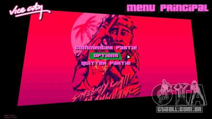 Hotline Miami Menu HD v1 para GTA Vice City