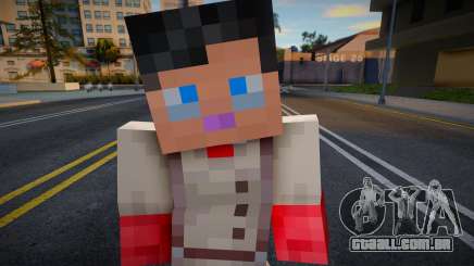 Steve Body Skin v145 para GTA San Andreas