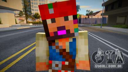 Steve Body Skin v231 para GTA San Andreas