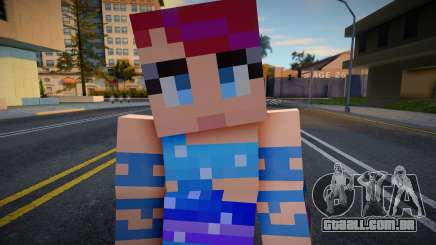 Steve Body Skin v235 para GTA San Andreas