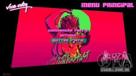 Hotline Miami Menu HD v3 para GTA Vice City