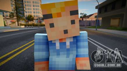 Steve Body Skin v247 para GTA San Andreas