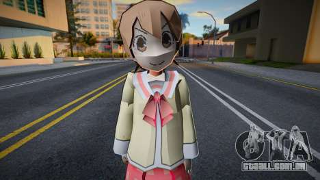 Yuuko Aoi from Nichijou (Low-poly version) para GTA San Andreas