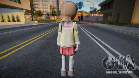 Yuuko Aoi from Nichijou (Low-poly version) para GTA San Andreas