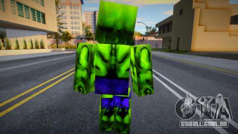Minecraft Skin HD v29 para GTA San Andreas