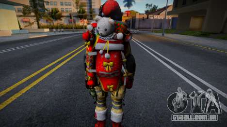 War Face New year Skin v8 para GTA San Andreas