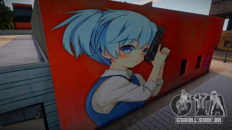 Mural Nagisa Shiota para GTA San Andreas