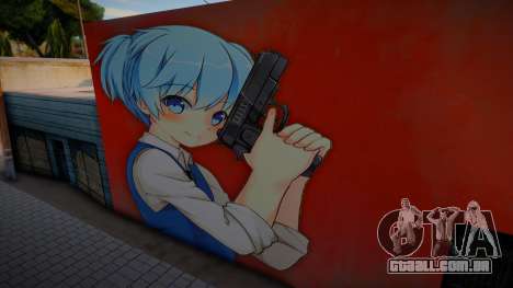 Mural Nagisa Shiota para GTA San Andreas