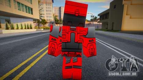 Minecraft Skin HD v27 para GTA San Andreas