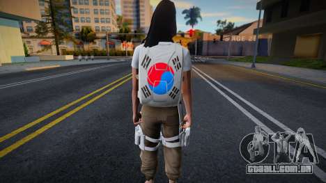 Woman skin para GTA San Andreas