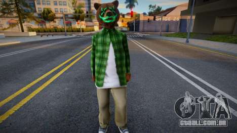 Judgment Night mask - Fam2 para GTA San Andreas