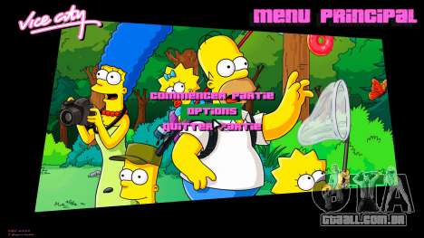 The Simpsons - Background 1 para GTA Vice City