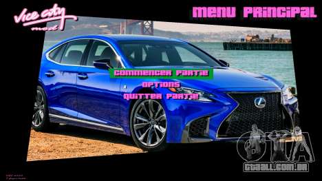 Lexus Menu para GTA Vice City