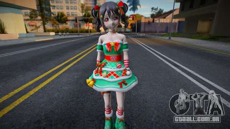 Nico Christmas para GTA San Andreas