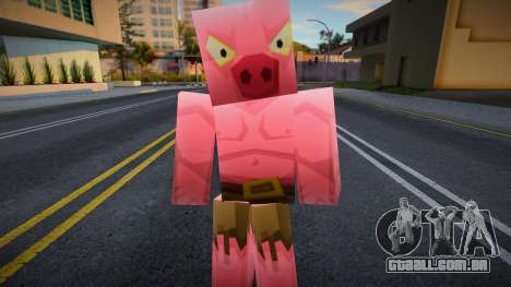 Minecraft Skin HD v5 para GTA San Andreas