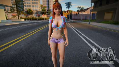 Kasumi Loco Moco Vacation para GTA San Andreas