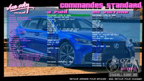 Lexus Menu para GTA Vice City