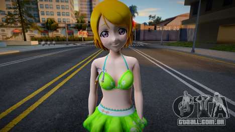 Hanayo Swimsuit para GTA San Andreas