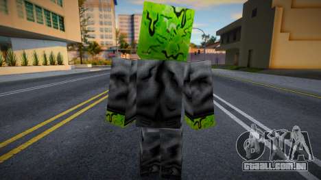 Minecraft Skin HD v30 para GTA San Andreas