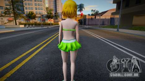 Hanayo Swimsuit para GTA San Andreas