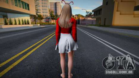 DOAXFC Amy - FC Christmas Dress VI v3 para GTA San Andreas