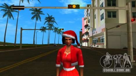 Mercedes Cortez fantasia de Natal para GTA Vice City