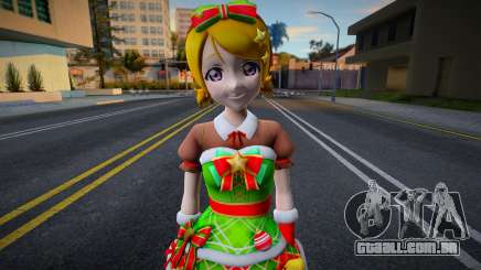 Hanayo Christmas para GTA San Andreas