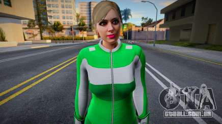 GTA Online Open Wheel Races Series Skin FeMale para GTA San Andreas