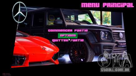 Mercedes-Benz Menu 9 para GTA Vice City