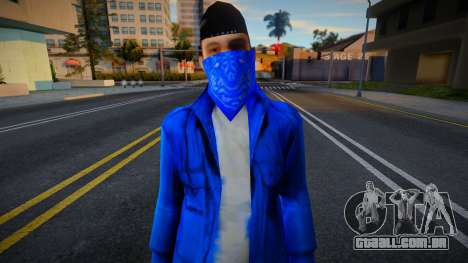 Crips Skin 5 para GTA San Andreas