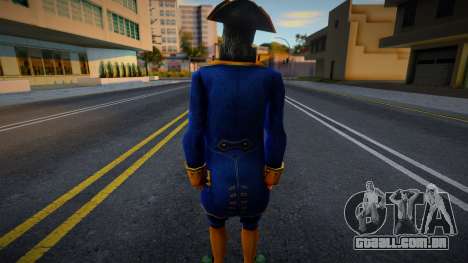 Fuzileiros navais holandeses do século 18 v11 para GTA San Andreas