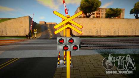 Indonesian Wantech Railroad Crossing v2 para GTA San Andreas