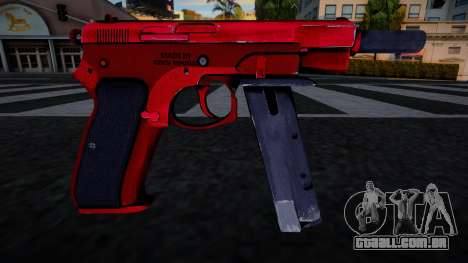 CZ-75 Red by sionerZ para GTA San Andreas