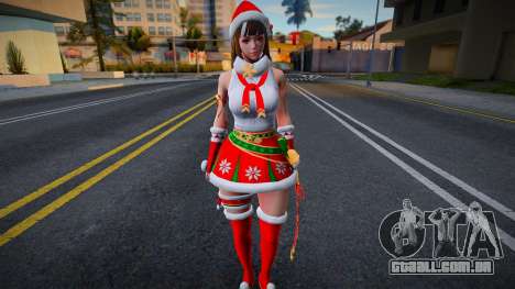 Mujer En Navidad 4 para GTA San Andreas