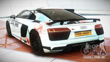 Audi R8 V10 Plus ZX S9 para GTA 4