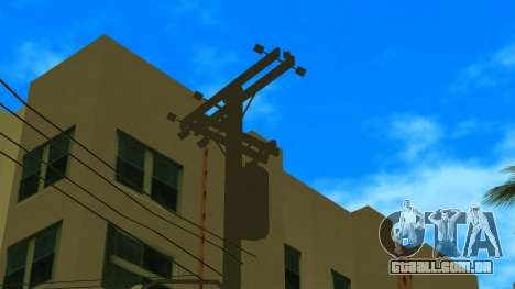 1980 Electric Power Pole para GTA Vice City