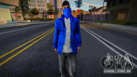 Crips Skin 5 para GTA San Andreas