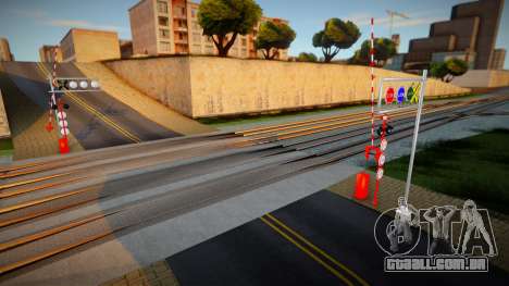 Railroad Crossing Mod Philippines v2 para GTA San Andreas